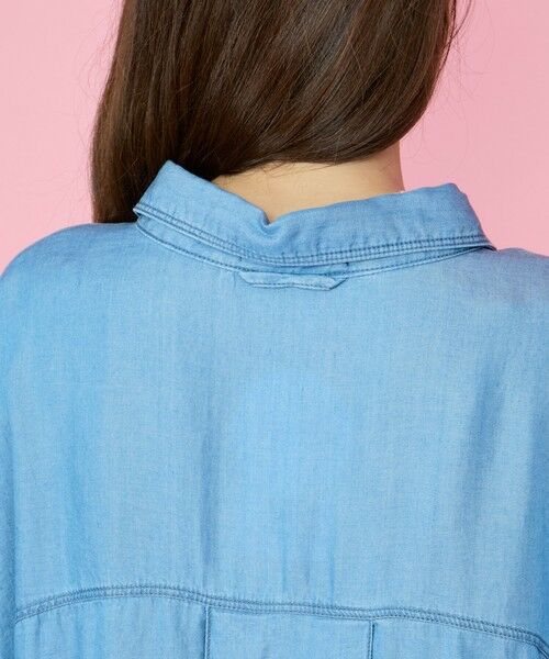 QUEENS COURT / クイーンズコート シャツ・ブラウス | バイオターンバックブラウス≪セットアップ対応/洗濯機で洗える≫ | 詳細16