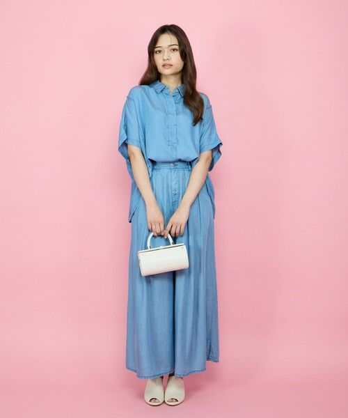 QUEENS COURT / クイーンズコート シャツ・ブラウス | バイオターンバックブラウス≪セットアップ対応/洗濯機で洗える≫ | 詳細17