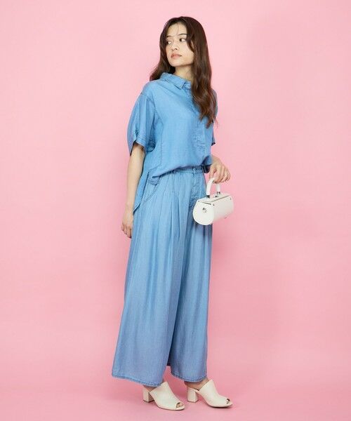 QUEENS COURT / クイーンズコート シャツ・ブラウス | バイオターンバックブラウス≪セットアップ対応/洗濯機で洗える≫ | 詳細18