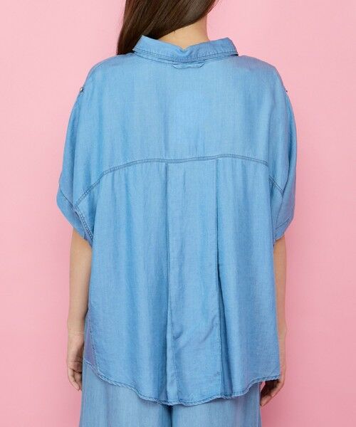 QUEENS COURT / クイーンズコート シャツ・ブラウス | バイオターンバックブラウス≪セットアップ対応/洗濯機で洗える≫ | 詳細11