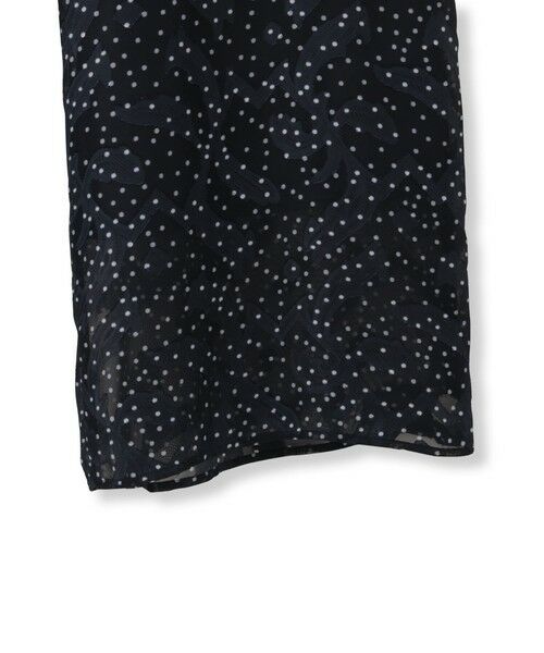 QUEENS COURT / クイーンズコート ロング・マキシ丈ワンピース | シアージャカードドットサロペット≪手洗い可能≫ | 詳細13