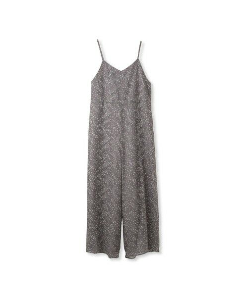 QUEENS COURT / クイーンズコート ロング・マキシ丈ワンピース | シアージャカードドットサロペット≪手洗い可能≫ | 詳細20