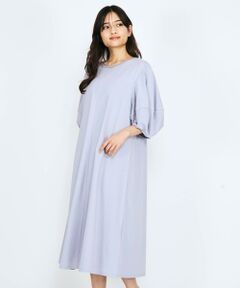 QUEENS COURT / クイーンズコート ロング・マキシ丈ワンピース | ボリュームスリーブカットワンピース≪手洗い可能≫