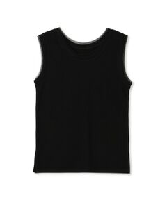 QUEENS COURT / クイーンズコート キャミソール・チューブトップ | ラメテレコインナータンク≪手洗い可能≫