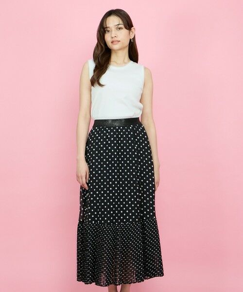 QUEENS COURT / クイーンズコート キャミソール・チューブトップ | ラメテレコインナータンク≪手洗い可能≫ | 詳細2