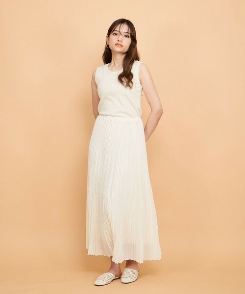 QUEENS COURT / クイーンズコート キャミソール・チューブトップ | ラメテレコインナータンク≪手洗い可能≫ | 詳細12