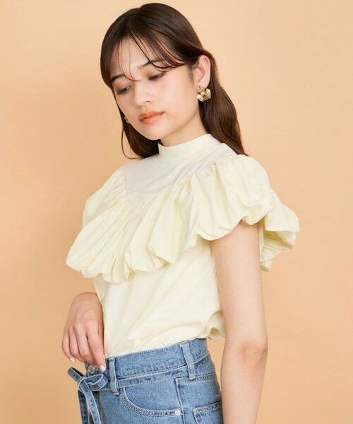 QUEENS COURT / クイーンズコート カットソー | シルケットカットフリルトップス≪手洗い可能≫ | 詳細9