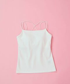 QUEENS COURT / クイーンズコート キャミソール・チューブトップ | カップ付きストラップキャミソール≪手洗い可能≫