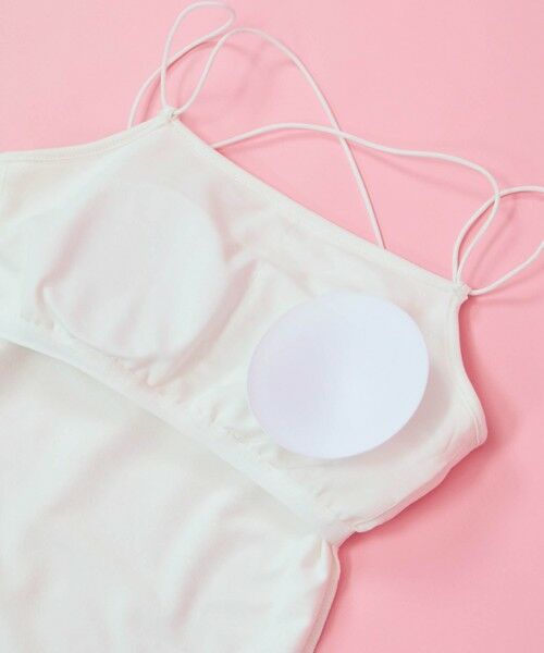 QUEENS COURT / クイーンズコート キャミソール・チューブトップ | カップ付きストラップキャミソール≪手洗い可能≫ | 詳細3