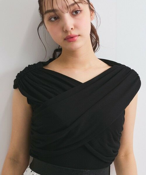 H205-114◾️グッチ　シルク100% オフショルダー トップス H205-114◾️グッチ シルク100% オフショルダー トップス - メルカリ