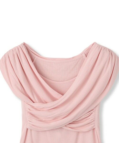 QUEENS COURT / クイーンズコート カットソー | フロントクロスオフショルカットトップス≪手洗い可能≫ | 詳細18