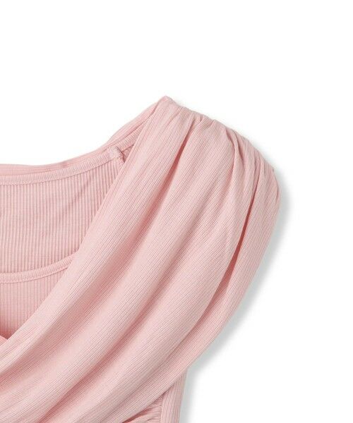 QUEENS COURT / クイーンズコート カットソー | フロントクロスオフショルカットトップス≪手洗い可能≫ | 詳細19