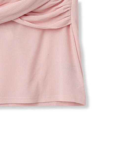 QUEENS COURT / クイーンズコート カットソー | フロントクロスオフショルカットトップス≪手洗い可能≫ | 詳細20