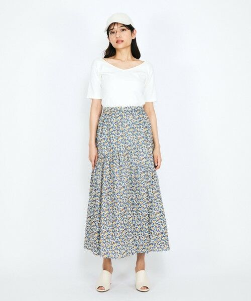 QUEENS COURT / クイーンズコート カットソー | テレコボートネック2WAYトップス≪手洗い可能≫ | 詳細2