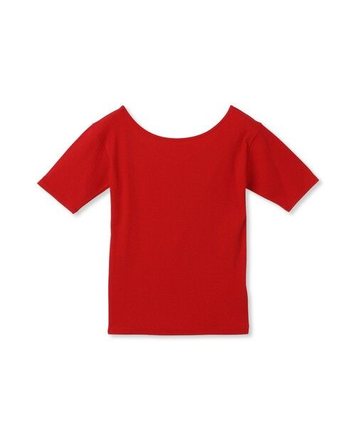 QUEENS COURT / クイーンズコート カットソー | テレコボートネック2WAYトップス≪手洗い可能≫ | 詳細9