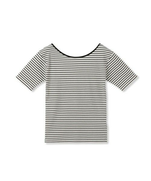 QUEENS COURT / クイーンズコート カットソー | テレコボートネック2WAYトップス≪手洗い可能≫ | 詳細14