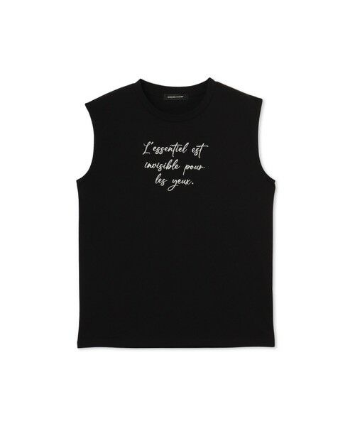 QUEENS COURT / クイーンズコート カットソー | 3DフロッキーノースリTシャツ≪洗濯機で洗える≫ | 詳細13