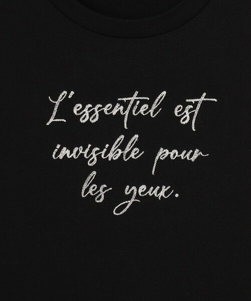 QUEENS COURT / クイーンズコート カットソー | 3DフロッキーノースリTシャツ≪洗濯機で洗える≫ | 詳細14