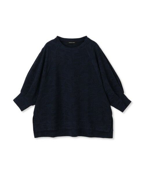 セール】 フラワーカットジャガードトップス≪手洗い可能