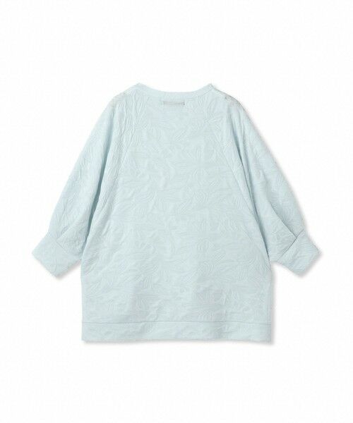 QUEENS COURT / クイーンズコート カットソー | フラワーカットジャガードトップス≪手洗い可能≫ | 詳細19