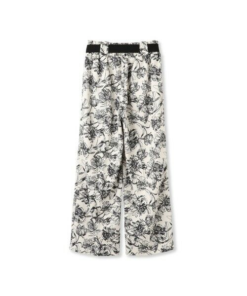 QUEENS COURT / クイーンズコート その他パンツ | ブッチャーフラワープリントパンツ≪洗濯機で洗える≫ | 詳細7