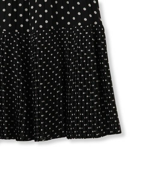 QUEENS COURT / クイーンズコート ミニ・ひざ丈スカート | シフォンドットティアードスカート≪手洗い可能≫ | 詳細23