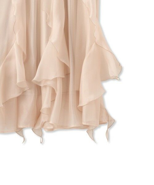 QUEENS COURT / クイーンズコート ミニ・ひざ丈スカート | シルキーオーガンジースカート≪手洗い可能≫ | 詳細12