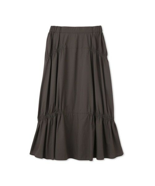 QUEENS COURT / クイーンズコート ミニ・ひざ丈スカート | ダブルギャザースカート≪洗濯機で洗える≫ | 詳細8