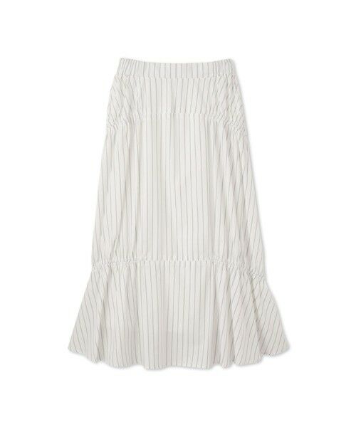 QUEENS COURT / クイーンズコート ミニ・ひざ丈スカート | ダブルギャザースカート≪洗濯機で洗える≫ | 詳細14