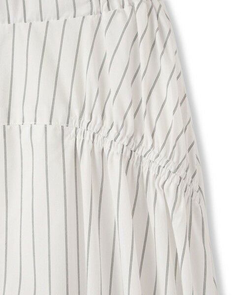 QUEENS COURT / クイーンズコート ミニ・ひざ丈スカート | ダブルギャザースカート≪洗濯機で洗える≫ | 詳細17