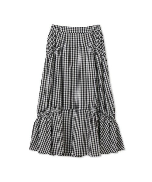 QUEENS COURT / クイーンズコート ミニ・ひざ丈スカート | ダブルギャザースカート≪洗濯機で洗える≫ | 詳細26