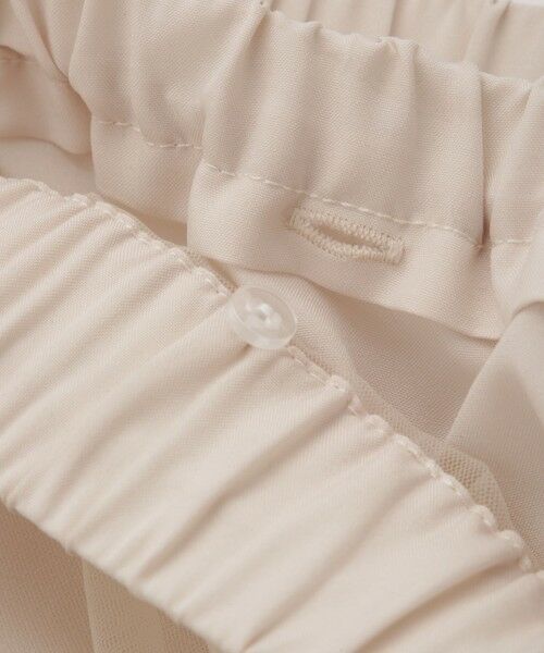 QUEENS COURT / クイーンズコート ミニ・ひざ丈スカート | 2WAYリボンティアードチュールスカート≪手洗い可能≫ | 詳細9