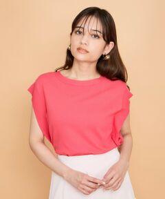 QUEENS COURT / クイーンズコート ニット・セーター | レーヨンニットフレンチトップス