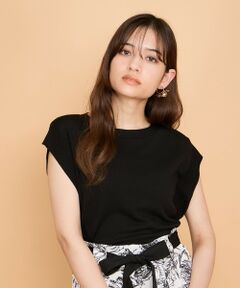 QUEENS COURT / クイーンズコート ニット・セーター | レーヨンニットフレンチトップス