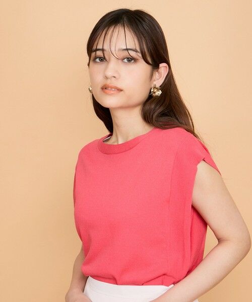 QUEENS COURT / クイーンズコート ニット・セーター | レーヨンニットフレンチトップス | 詳細5