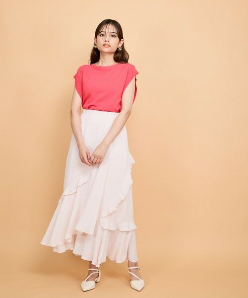 QUEENS COURT / クイーンズコート ニット・セーター | レーヨンニットフレンチトップス | 詳細7