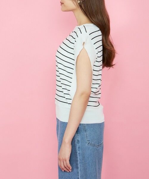 QUEENS COURT / クイーンズコート ニット・セーター | レーヨンニットフレンチトップス | 詳細14