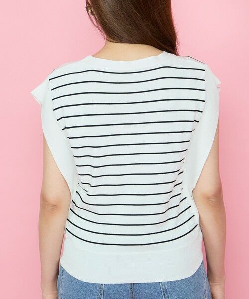 QUEENS COURT / クイーンズコート ニット・セーター | レーヨンニットフレンチトップス | 詳細15