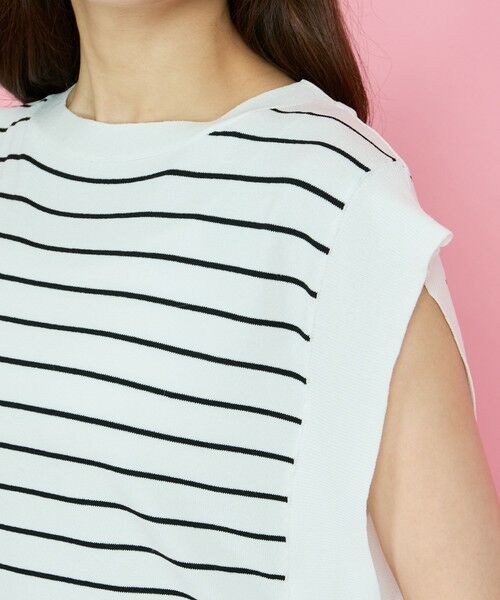 QUEENS COURT / クイーンズコート ニット・セーター | レーヨンニットフレンチトップス | 詳細16