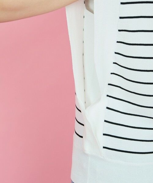 QUEENS COURT / クイーンズコート ニット・セーター | レーヨンニットフレンチトップス | 詳細17