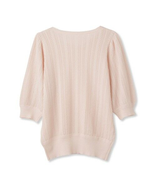 QUEENS COURT / クイーンズコート ニット・セーター | 透かし編みパフスリーブニット≪手洗い可能≫ | 詳細10