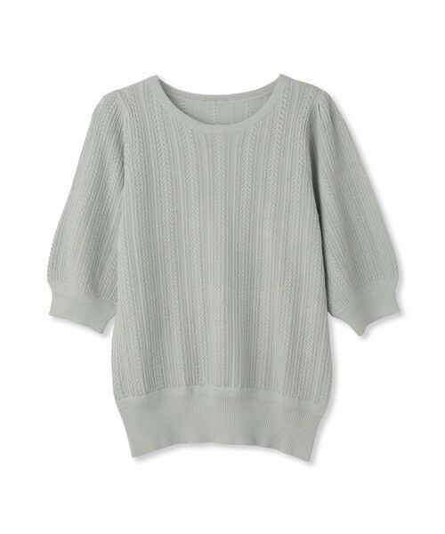 QUEENS COURT / クイーンズコート ニット・セーター | 透かし編みパフスリーブニット≪手洗い可能≫ | 詳細28