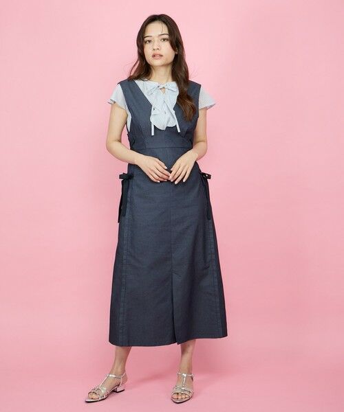 QUEENS COURT / クイーンズコート シャツ・ブラウス | シアーストライプリボンブラウス≪セットアップ対応/手洗い可能≫ | 詳細28