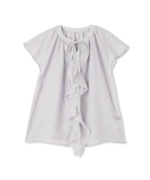QUEENS COURT / クイーンズコート シャツ・ブラウス | シアーストライプリボンブラウス≪セットアップ対応/手洗い可能≫ | 詳細29