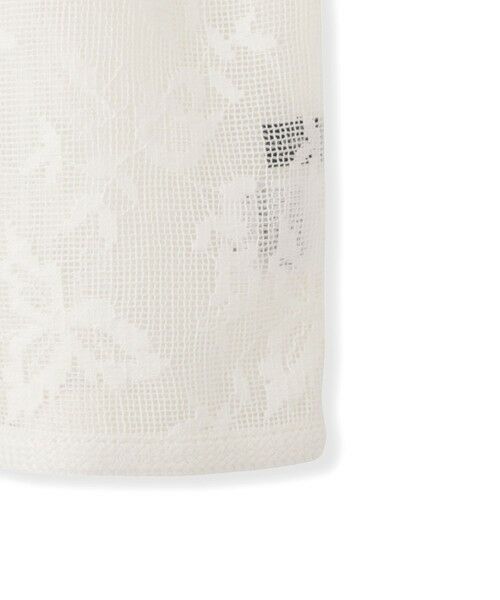 QUEENS COURT / クイーンズコート シャツ・ブラウス | ラッセルレースフレンチスリーブトップス≪手洗い可能≫ | 詳細8