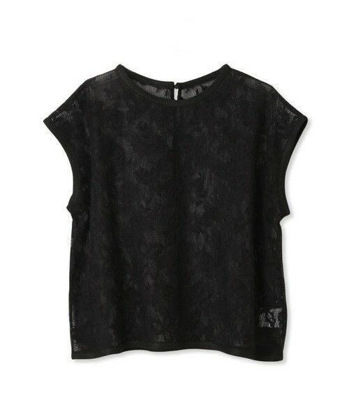 QUEENS COURT / クイーンズコート シャツ・ブラウス | ラッセルレースフレンチスリーブトップス≪手洗い可能≫ | 詳細14