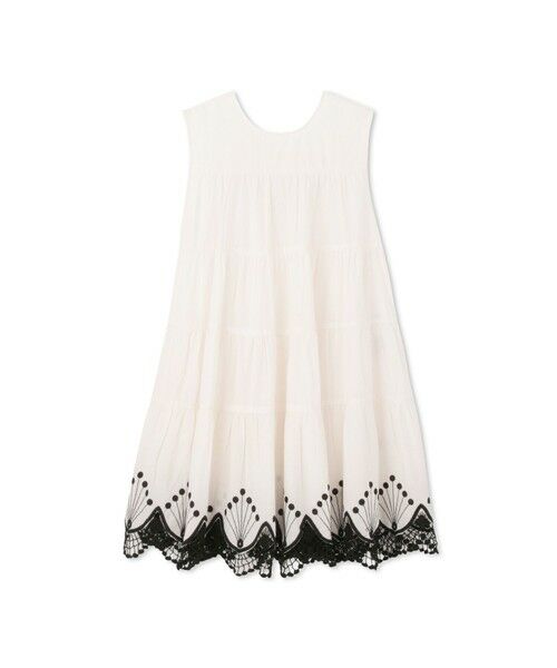 QUEENS COURT / クイーンズコート シャツ・ブラウス | スカラップ刺繍チュニックブラウス≪手洗い可能≫ | 詳細7