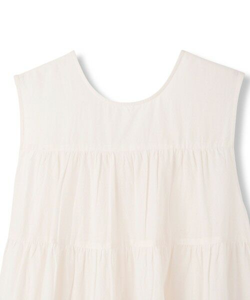 QUEENS COURT / クイーンズコート シャツ・ブラウス | スカラップ刺繍チュニックブラウス≪手洗い可能≫ | 詳細9