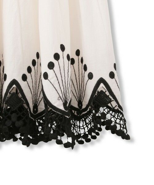 QUEENS COURT / クイーンズコート シャツ・ブラウス | スカラップ刺繍チュニックブラウス≪手洗い可能≫ | 詳細11