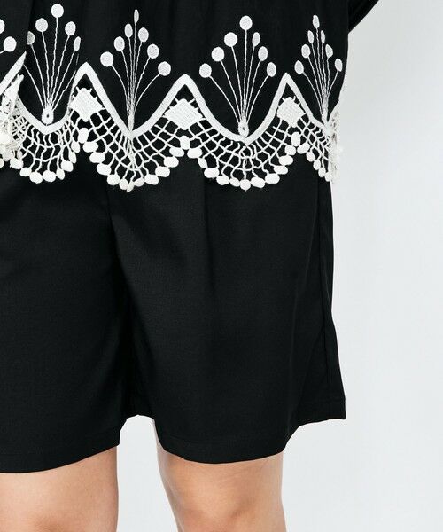 QUEENS COURT / クイーンズコート シャツ・ブラウス | スカラップ刺繍レースブラウス≪手洗い可能≫ | 詳細12